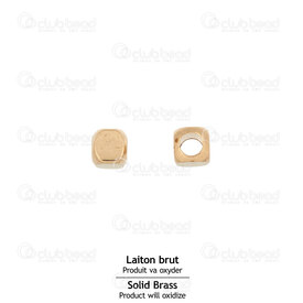 1111-1101-C03 - Solid Brass Bead Cube Rounded 3mm Natural 1.5mm Hole 100pcs 1111-1101-C03,Beads,Bead,100pcs,Bead,Metal,Solid Brass,3MM,Square,Cube,Rounded,Yellow,Natural,1.5mm hole,China,montreal, quebec, canada, beads, wholesale
