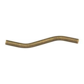 1111-1141-OXBR - Metal Bead Brass Base Tube 'S'' Shape 26MM Antique Brass Nickel Free 100pcs 1111-1141-OXBR,Bead,Brass Base,Metal,Metal,26MM,Cylinder,Tube,'S'' Shape,Brass,Antique,Nickel Free,China,100pcs,montreal, quebec, canada, beads, wholesale