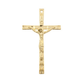 1111-1215-GL - Metal Pendant Cross Religious 27X46MM Gold 10pcs 1111-1215-GL,Clearance by Category,Metal,Cross,Pendant,Metal,Metal,27X46MM,Cross,Religious,Gold,China,10pcs,montreal, quebec, canada, beads, wholesale