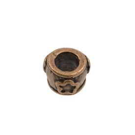 1111-1319-OXCO - Bille de Métal Cylindre de Fantaisie 9MM Cuivre Antique Trou Large 20pcs 1111-1319-OXCO,Style européen,Billes,Bille,Métal,Métal,9MM,Cylindre,Fantaisie,Cuivre,Antique,Large Hole,Chine,20pcs,montreal, quebec, canada, beads, wholesale