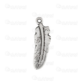 1111-5010-011 - Animal Metal Pendant Feather 23x7mm Antique Nickel 20pcs 1111-5010-011,Pendants,20pcs,Feather,Pendant,Animal,Metal,Metal,23X7MM,Free Form,Feather,Grey,Antique Nickel,China,20pcs,montreal, quebec, canada, beads, wholesale