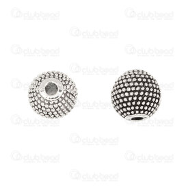 1111-5249 - Metal bead round 7.5mm Mesh Design 2mm hole Nickel 20pcs 1111-5249,Beads,Metal,Others,montreal, quebec, canada, beads, wholesale