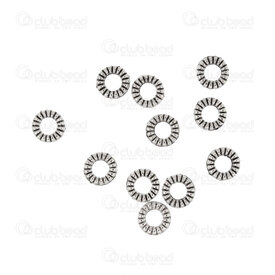 1111-5250-09 - discMetal Bead Spacer Washer 4x1mm Antique Nickel With Lines 2mm Hole 200pcs 1111-5250-09,Beads,200pcs,Bead,Spacer,Metal,Metal,4X1MM,Round,Washer,Grey,Antique Nickel,With Lines,2mm Hole,China,montreal, quebec, canada, beads, wholesale