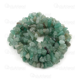 1112-0715-CHIPS - Semi Precious Stone Bead Chip Dark Aventurine 1mm hole 32'' String 1112-0715-CHIPS,1112-0715-CHIPS,montreal, quebec, canada, beads, wholesale