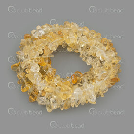1112-0775-CHIPS - Natural Semi Precious Stone Bead Chips Citrine (approx. 5-8mm) 32" string 1112-0775-CHIPS,Semi-precious Stone Bead Citrine,montreal, quebec, canada, beads, wholesale