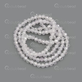 1112-1192-F-3MM - Cubic Zirconia (CZ Stone) Semi-precious Stone Bead Prestige Calibrated 3mm Crystal Clear Round Faceted 0.5mm Hole 15'' String (app125pcs) 1112-1192-F-3MM,Beads,Semi-precious Stone,Bead,Prestige,Natural,Semi-precious Stone,Calibrated 3mm,Round,Round,Faceted,Colorless,Crystal Clear,0.5mm Hole,China,montreal, quebec, canada, beads, wholesale