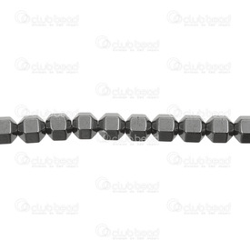 1112-1288-C61 - Semi-precious Stone Bead Bicone 18 Faceted 6x6mm Hematite Natural 17.5" String (app70pcs) 1112-1288-C61,Beads,Stones,Hematite,6x6mm,Bead,Natural,Semi-precious Stone,6x6mm,Bicone,Bicone 18 Faceted,Natural,China,17.5" String (app70pcs),Hematite,montreal, quebec, canada, beads, wholesale