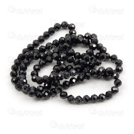 1112-240601-3.01 - Natural Semi-Precious Stone Bead Premium Black Spinel Faceted Round 3x3.5mm Black Spinel 0.5mm Hole 15.5in String (app130pcs) Sri Lanka 1112-240601-3.01,1112-240601-,Bead,Premium,Natural,Natural Semi-Precious Stone,3x3.5mm,Round,Round,Faceted,Black,0.5mm Hole,Sri Lanka,15.5in String (app130pcs),Black Spinel,montreal, quebec, canada, beads, wholesale