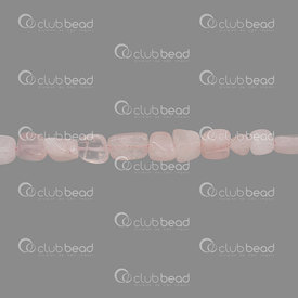 1112-9050-07 - Bille de Pierre Fine Pépitte Gros Quartz Rose Forme et Taille Assortie Corde de 14 pouces 1112-9050-07,1112-9050-,montreal, quebec, canada, beads, wholesale