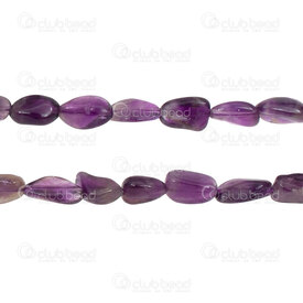 1112-9051-19 - Bille de Pierre Fine Pépitte Amethyste (approx. 12x8mm) Forme et Taille Assortie Corde de 14 pouces 1112-9051-19,montreal, quebec, canada, beads, wholesale