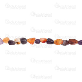 1112-9051-99 - Semi Precious Stone Bead Small Nugget Picture Mixed Stone Assorted shape and size 14'' string 1112-9051-99,montreal, quebec, canada, beads, wholesale