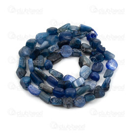 1112-9070-15 - Natural Semi Precious Stone Bead Kyanite Free Form (approx. 7x5mm) 15.5" String 1112-9070-15,Beads,Stones,Semi-precious,montreal, quebec, canada, beads, wholesale