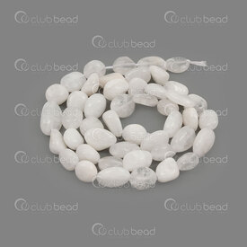 1112-9070-17 - Bille de Pierre Fine Naturelle Pierre de Lune Forme Libre (approx. 8x6mm) Trou 0.8mm Corde de 15.5 Pouces 1112-9070-17,pierre de lune,montreal, quebec, canada, beads, wholesale