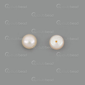 1113-0121-01 - pearl half hole, 6-7mm, 10 pcs pink 1113-0121-01,1113-0121,montreal, quebec, canada, beads, wholesale