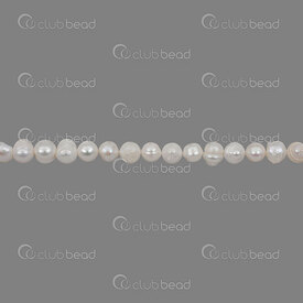 1113-0205 - Fresh Water Pearl Bead Round Carved 9-10mm White 13'' String 1113-0205,1113-0,9-10mm,Bead,Natural,Fresh Water Pearl,9-10mm,Round,Round,Carved,White,China,13'' String,montreal, quebec, canada, beads, wholesale