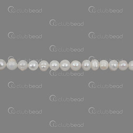 1113-0207 - Fresh Water Pearl Bead Round Carved 10-11mm White 13'' String 1113-0207,Beads,White,Bead,Natural,Fresh Water Pearl,10-11mm,Round,Round,Carved,White,China,13'' String,montreal, quebec, canada, beads, wholesale