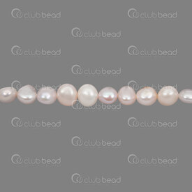 1113-0257-03 - Fresh Water Pearl Potato 7-8mm Purple 0.5mm hole (approx.50pcs) 13" String 1113-0257-03,1113-0,montreal, quebec, canada, beads, wholesale