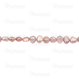1113-0277-PL - Fresh Water Pearl Bead Potato 7x8-9mm Purple no curve 0.5mm Hole 15" String 1113-0277-PL,Beads,montreal, quebec, canada, beads, wholesale
