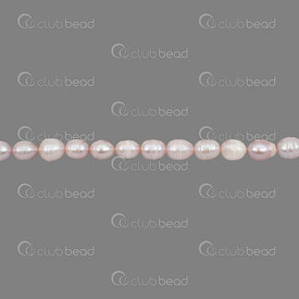 1113-0305 - Fresh Water Pearl Bead Rice 9-10mm Light Mauve 13'' String 1113-0305,Beads,Pearls for jewelry,Clearwater,Bead,Natural,Fresh Water Pearl,9-10mm,Round,Rice,Light Mauve,China,13'' String,montreal, quebec, canada, beads, wholesale