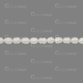1113-0721-07WH - Freshwater Pearl Bead Rice 6.5-7x5.5mm White 0.5mm hole 13in String !LIMITED QUANTITY! 1113-0721-07WH,t,montreal, quebec, canada, beads, wholesale