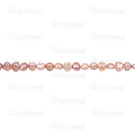 1113-0803-PL - Fresh Water Pearl Bead Potato 4x5mm Purple 0.5mm Hole 13\" String !LIMITED QUANTITY! 1113-0803-PL,perles eau douce,montreal, quebec, canada, beads, wholesale