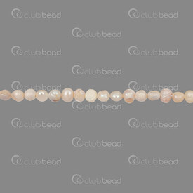 1113-0807-MWH - Perle d'Eau Douce Bille Patate 4x4.5-5mm Blanc Mat Trou 0.5mm Corde 13po !QUANTITE LIMITEE! 1113-0807-MWH,400,montreal, quebec, canada, beads, wholesale