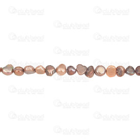 1113-9050-01 - Perle d’Eau Douce Bille Petite Forme Libre Cuivre 4-6mm 1 Corde 1113-9050-01,montreal, quebec, canada, beads, wholesale