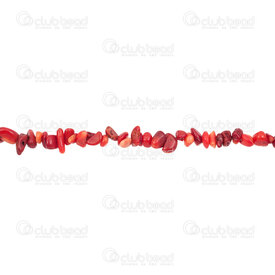 1114-0140-CHIPS1 - Coral Bead Chip App. 5x8mm Red 36'' String 1114-0140-CHIPS1,1114-,Coral,Bead,Natural,Coral,App. 5x8mm,Free Form,Chip,Red,Red,China,36'' String,montreal, quebec, canada, beads, wholesale