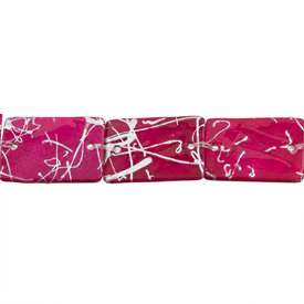 1114-0180-15 - Bille de Coquillage Rectangle 20X30MM Fuchsia 2 Trous 10pcs 1114-0180-15,Billes,Coquillage,D'eau douce,Rectangle,Bille,Naturel,Coquillage,20X30MM,Rectangle,Fuchsia,2 Trous,Chine,10pcs,montreal, quebec, canada, beads, wholesale
