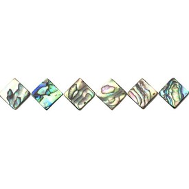 1114-0249 - Lake Shell Bead Abalone Diamond 12MM 16'' String 1114-0249,montreal, quebec, canada, beads, wholesale