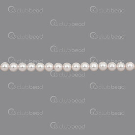 1114-5801-0431 - Shell Pearl Bead Stellaris Round 4mm Light Purple 15.5'' String (app98pcs) 1114-5801-0431,Beads,Shell,montreal, quebec, canada, beads, wholesale
