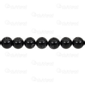 1114-5801-1003 - Shell Pearl Bead Stellaris Round 10mm Black 0.8mm hole 15.5" String (app39pcs) 1114-5801-1003,Beads,Shell,Stellaris Pearls,montreal, quebec, canada, beads, wholesale