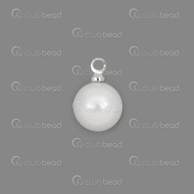 1114-5806-0801 - Shell Pearl Pendant Stellaris Round 8mm White With Peg Bail Cap 10pcs 1114-5806-0801,Beads,10pcs,Pendant,Stellaris,Natural,Shell Pearl,8MM,Round,Round,With Peg Bail Cap,White,China,10pcs,montreal, quebec, canada, beads, wholesale
