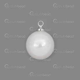 1114-5806-1201 - Shell Pearl Pendant Stellaris Round 12mm White With Peg Bail Cap 10pcs 1114-5806-1201,Beads,10pcs,Pendant,Stellaris,Natural,Shell Pearl,12mm,Round,Round,With Peg Bail Cap,White,China,10pcs,montreal, quebec, canada, beads, wholesale