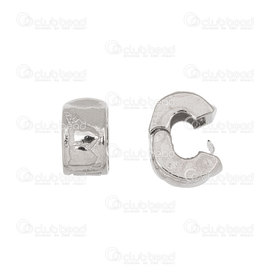 1118-0515-07 - Stopper Bead European Style Cylinder Heart 10mm Nickel Large Hole 5pcs 1118-0515-07,Beads,European style,Metal,Stopper Bead,European Style,Metal,10mm,Cylinder,Cylinder,Heart,Grey,Nickel,Large Hole,China,montreal, quebec, canada, beads, wholesale