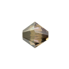 *5328-3MM-001BRSH - Swarovski Bead Xilion Bicone 5328 3MM Crystal Bronze Shade 001 BRSH 50pcs Austria *5328-3MM-001BRSH,montreal, quebec, canada, beads, wholesale