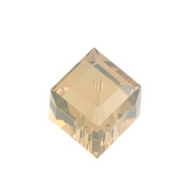 *5601-8MM-287 - Swarovski Bead Cube 5601 8MM Sand Opal 287 12pcs Austria *5601-8MM-287,Beads,Glass,12pcs,1120-11145,Swarovski,Bead,Glass,Imitation Glass Stone,8MM,Square,Cube,5601,Beige,Sand Opal,montreal, quebec, canada, beads, wholesale