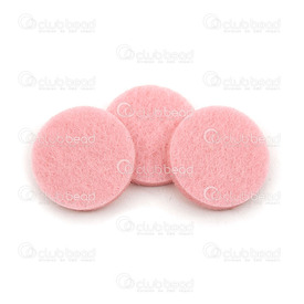 1413-14127-07 - Felt Pad for Essential Oil Diffuser Round 23mm Pink 11pcs 1413-14127-07,Pendants,Lockets,Pad,for Essential Oil Diffuser,Textile,Felt,23MM,Round,Round,Pink,China,11pcs,montreal, quebec, canada, beads, wholesale