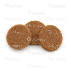1413-14127-09 - Felt Pad for Essential Oil Diffuser Round 23mm Brown 11pcs 1413-14127-09,Pendants,Lockets,Essential Oil Diffuser Locket,Felt pads,Pad,for Essential Oil Diffuser,Textile,Felt,23MM,Round,Round,Brown,China,11pcs,montreal, quebec, canada, beads, wholesale