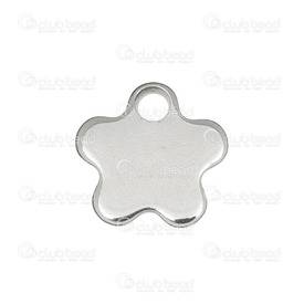 1413-1495 - Stainless Steel 304 Charm Flower 15x12mm 20pcs 1413-1495,Flower,Charm,Stainless Steel 304,15X12MM,Flower,China,20pcs,montreal, quebec, canada, beads, wholesale