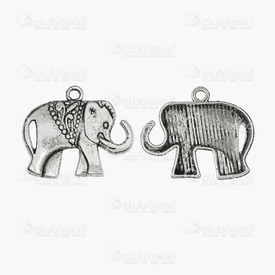1413-1516-49 - Metal Pendant Elephant 21MM Antique Nickel 10pcs  Theme: Animals 1413-1516-49,Pendants,Metal,21mm,Pendant,Metal,Metal,21mm,Elephant,Antique Nickel,China,10pcs,Theme: Animals,montreal, quebec, canada, beads, wholesale