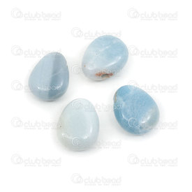 1413-1623-2503 - Pierre Fine Pendentif Ovoide approx. 25x22mm Amazonite Trou 3mm 4pcs 1413-1623-2503,Pendentifs,Pierre fine,montreal, quebec, canada, beads, wholesale