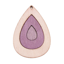 *DB-1413-1703-03 - Wood Pendant Painted Drop 5X35MM Purple/Burgundy/Pink 10pcs *DB-1413-1703-03,Pendant,Painted,Wood,Wood,5X35MM,Drop,Drop,Purple/Burgundy/Pink,China,Dollar Bead,10pcs,montreal, quebec, canada, beads, wholesale