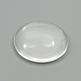 1413-2004-CAB01 - Glass Cabochon Round 6X20MM Clear 10pcs 1413-2004-CAB01,Cabochons,Glass,Round,Cabochon,Glass,Glass,6X20MM,Round,Round,Colorless,Clear,China,10pcs,montreal, quebec, canada, beads, wholesale