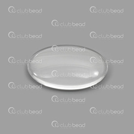 1413-2005-CAB01 - Glass Cabochon Oval 17.5x25mm Clear 10pcs 1413-2005-CAB01,Cabochons,Glass,Oval,Cabochon,Glass,Glass,17.5x25mm,Oval,Oval,Colorless,Clear,China,10pcs,montreal, quebec, canada, beads, wholesale