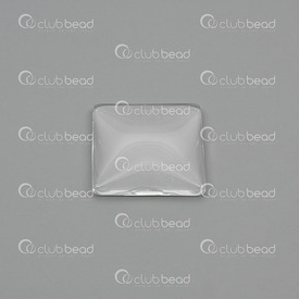 1413-2008-CAB01 - Glass Cabochon Square 25MM Clear 5pcs 1413-2008-CAB01,Cabochons,25MM,Cabochon,Glass,Glass,25MM,Square,Square,Colorless,Clear,China,5pcs,montreal, quebec, canada, beads, wholesale
