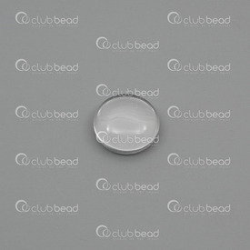 1413-2010-CAB01 - Glass Cabochon Round 14MM Clear 20pcs 1413-2010-CAB01,Cabochons,14MM,Cabochon,Glass,Glass,14MM,Round,Round,Colorless,Clear,China,20pcs,montreal, quebec, canada, beads, wholesale