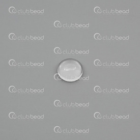 1413-2011-CAB01 - Glass Cabochon Round 10MM Clear 20pcs 1413-2011-CAB01,Cabochons,Glass,20pcs,Cabochon,Glass,Glass,10mm,Round,Round,Colorless,Clear,China,20pcs,montreal, quebec, canada, beads, wholesale