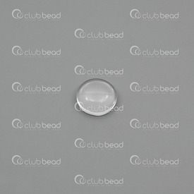 1413-2012-CAB01 - Glass Cabochon Round 11.7mm Clear 20pcs 1413-2012-CAB01,Cabochons,Glass,20pcs,Cabochon,Glass,Glass,11.7mm,Round,Round,Colorless,Clear,China,20pcs,montreal, quebec, canada, beads, wholesale