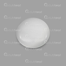 1413-2018-CAB01 - Glass Cabochon Cat's Eye Round 18mm White 20pcs 1413-2018-CAB01,Clearance by Category,Cabochons,Cabochon,Cat's Eye,Glass,Glass,18MM,Round,Round,White,White,China,20pcs,montreal, quebec, canada, beads, wholesale